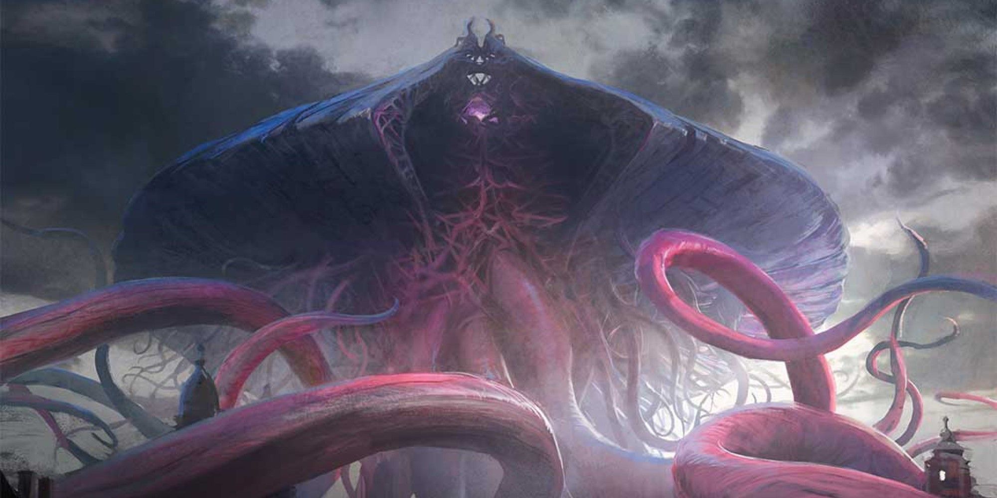 Artwork of Emrakul from Magic: The Gathering.