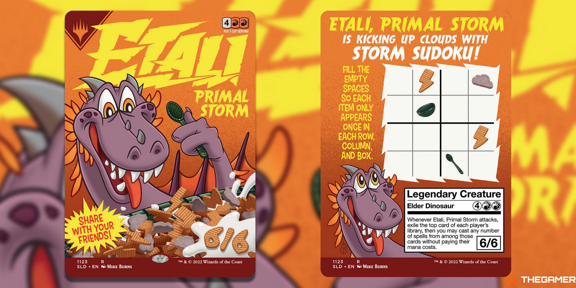 The card Etali, Primal Storm from Magic: The Gathering.