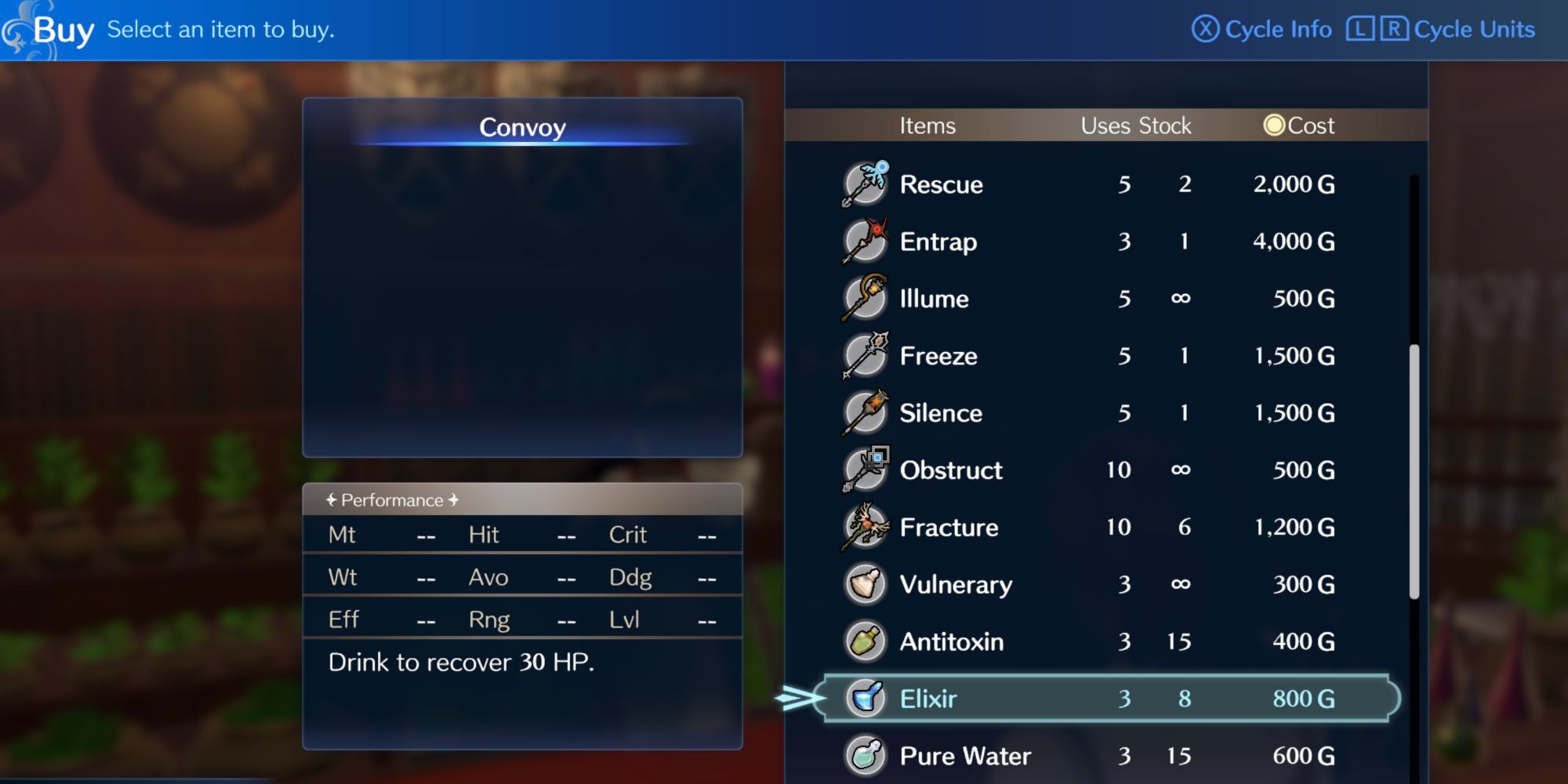 Fire Emblem Engage - Elixir