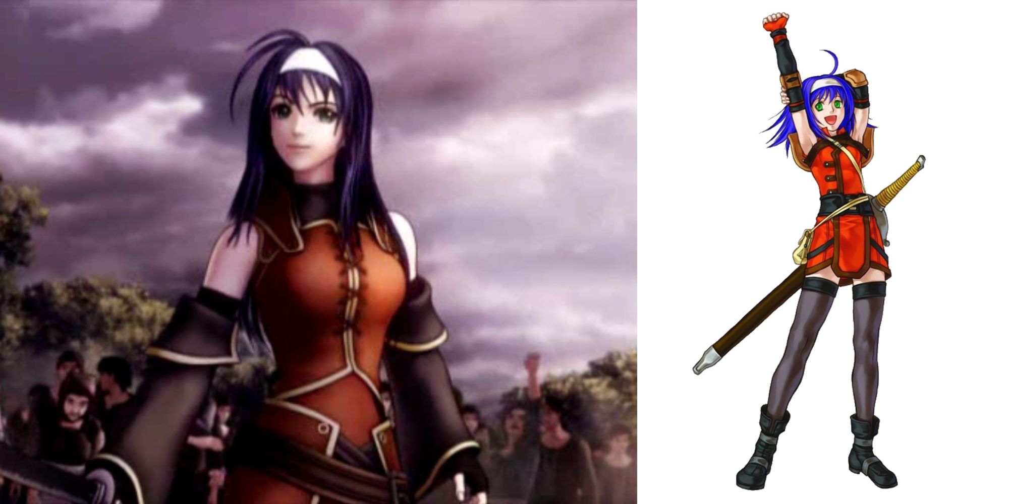 Fire Emblem Path Of Radiance Mia Cutscene and Character Art