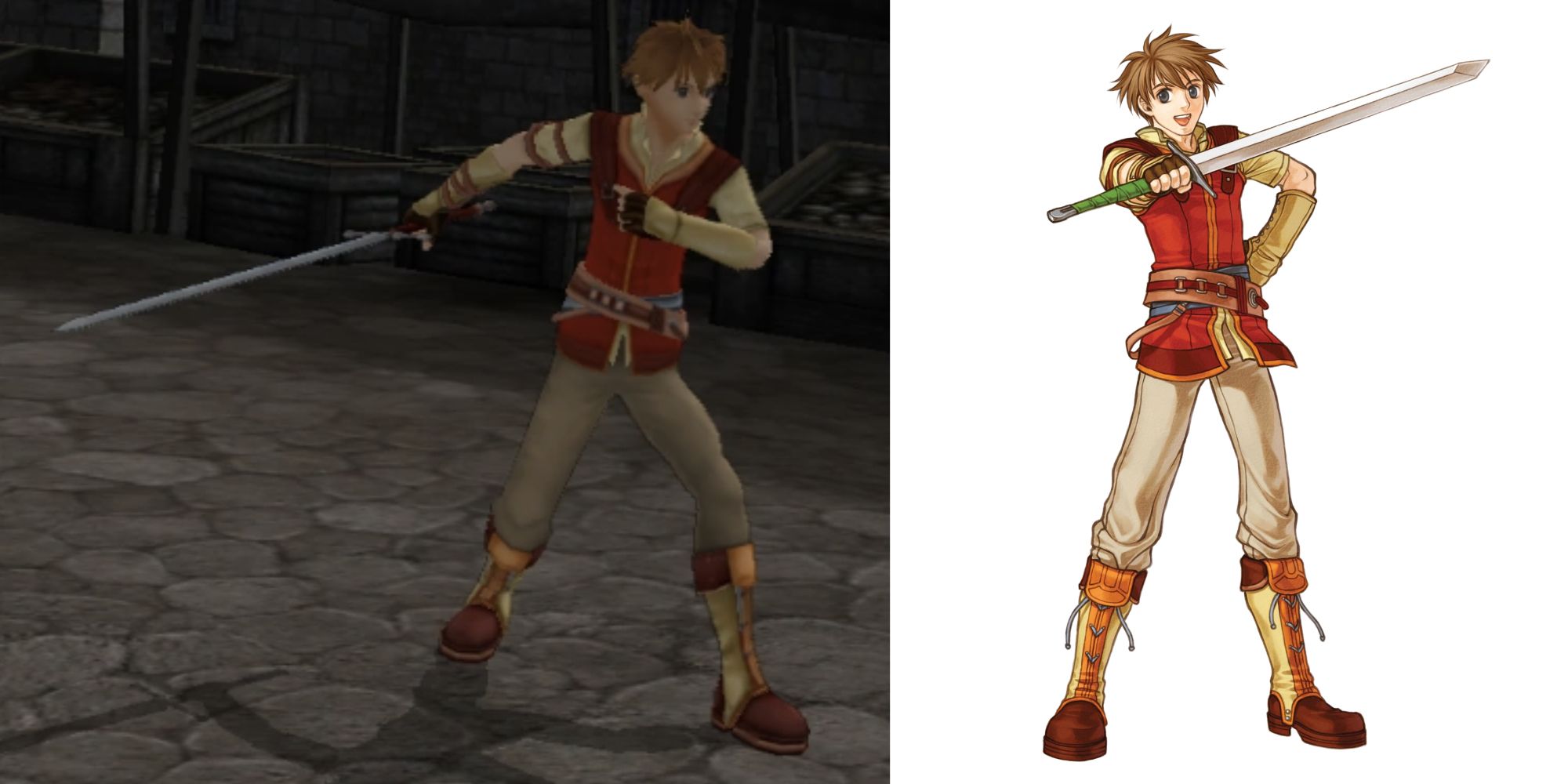 Fire Emblem Radiant Dawn Edward Gameplay and Character Art