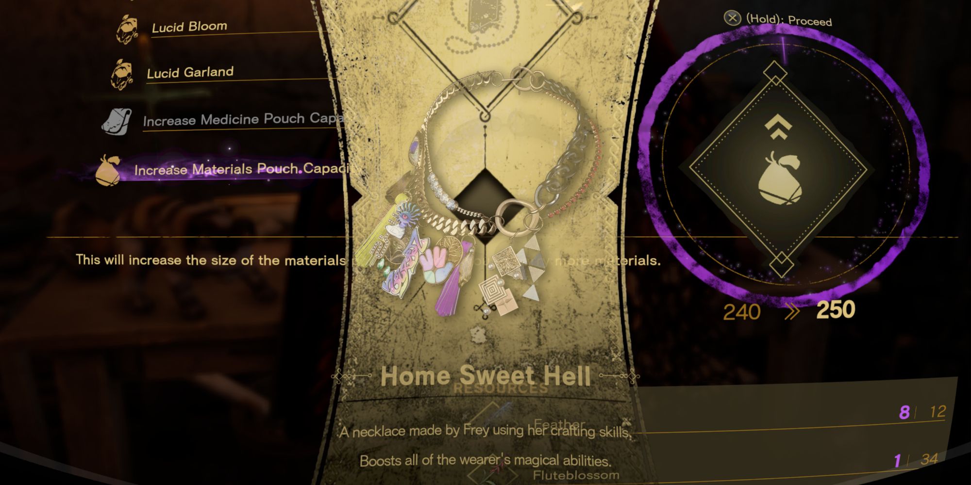 Forspoken Crafting Home Sweet Hell