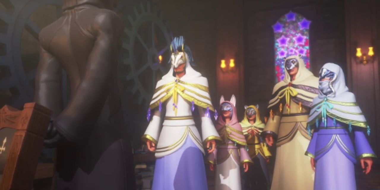 foretellers speaking with the master of masters