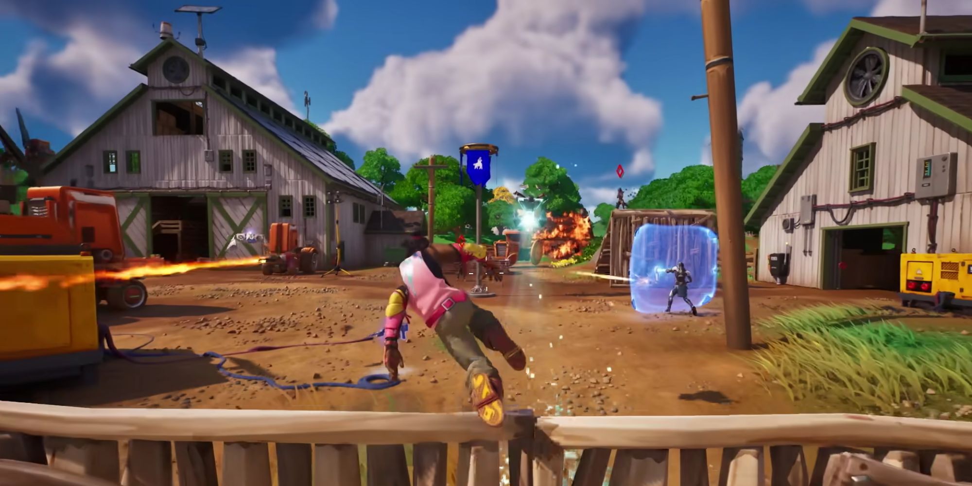Vaulting in Fortnite (RIP).