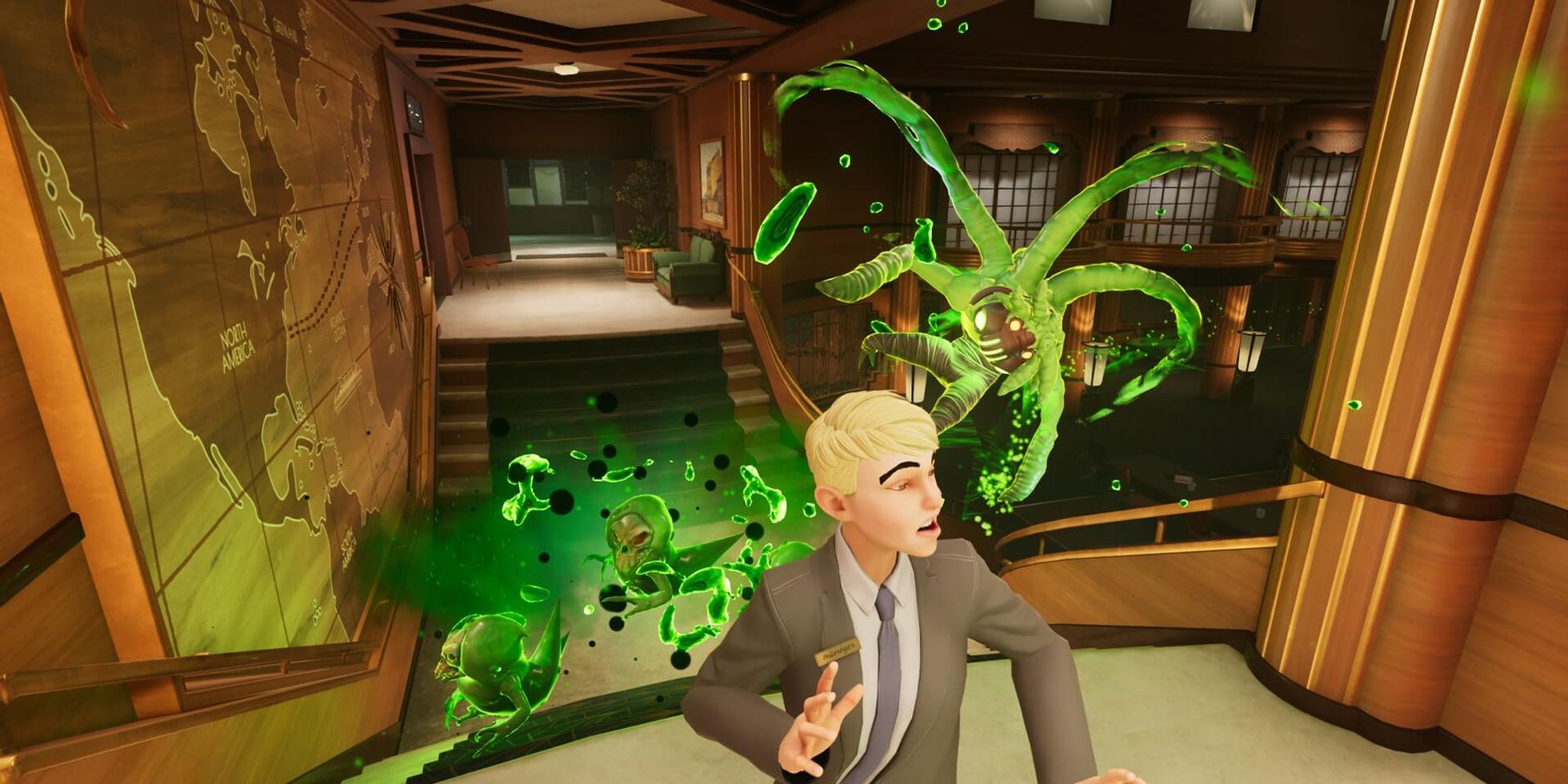 Ghostbusters Spirits Unleashed Civilian Flees From Ghosts