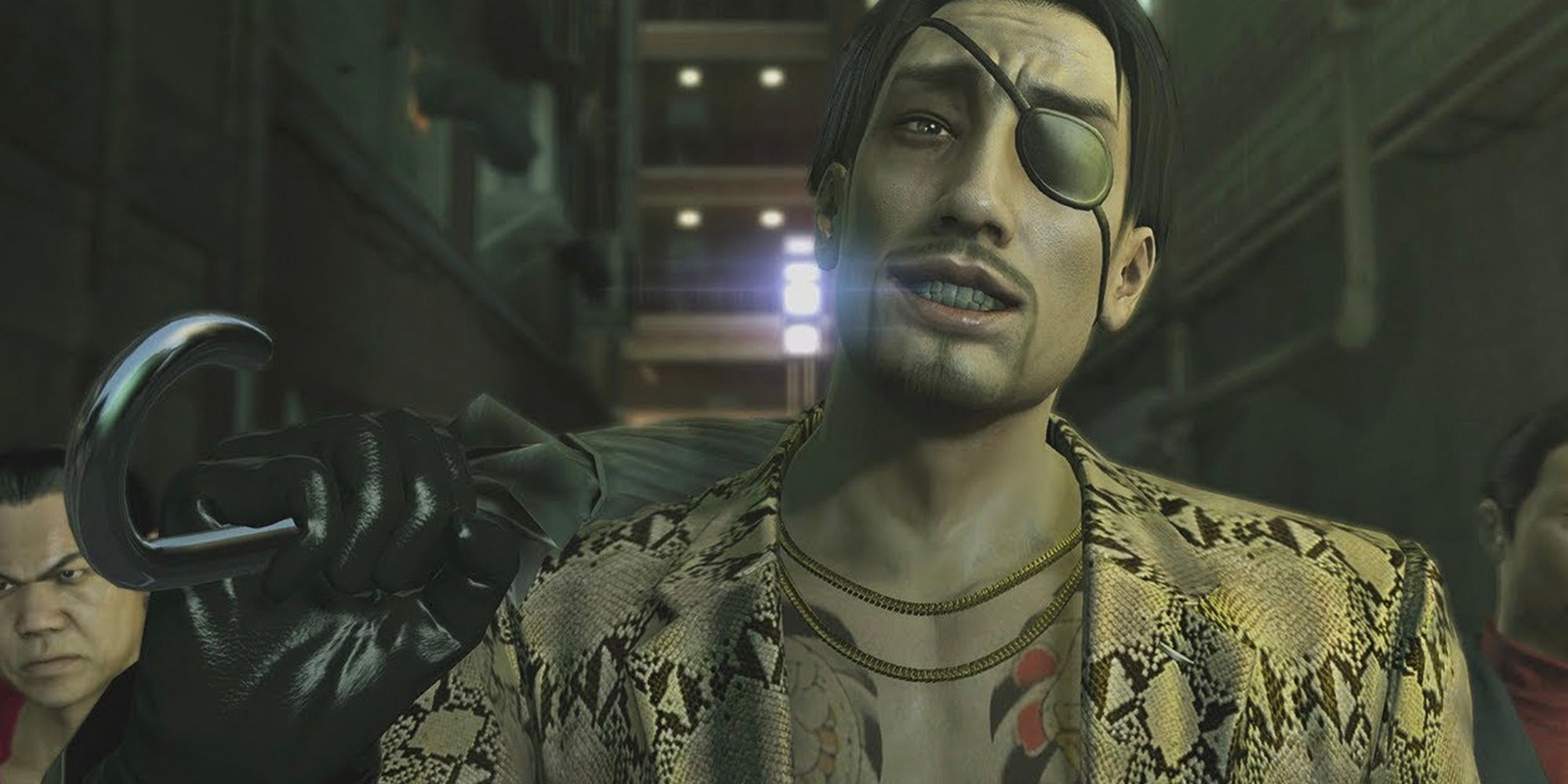 goro majima walking toward camera in yakuza series
