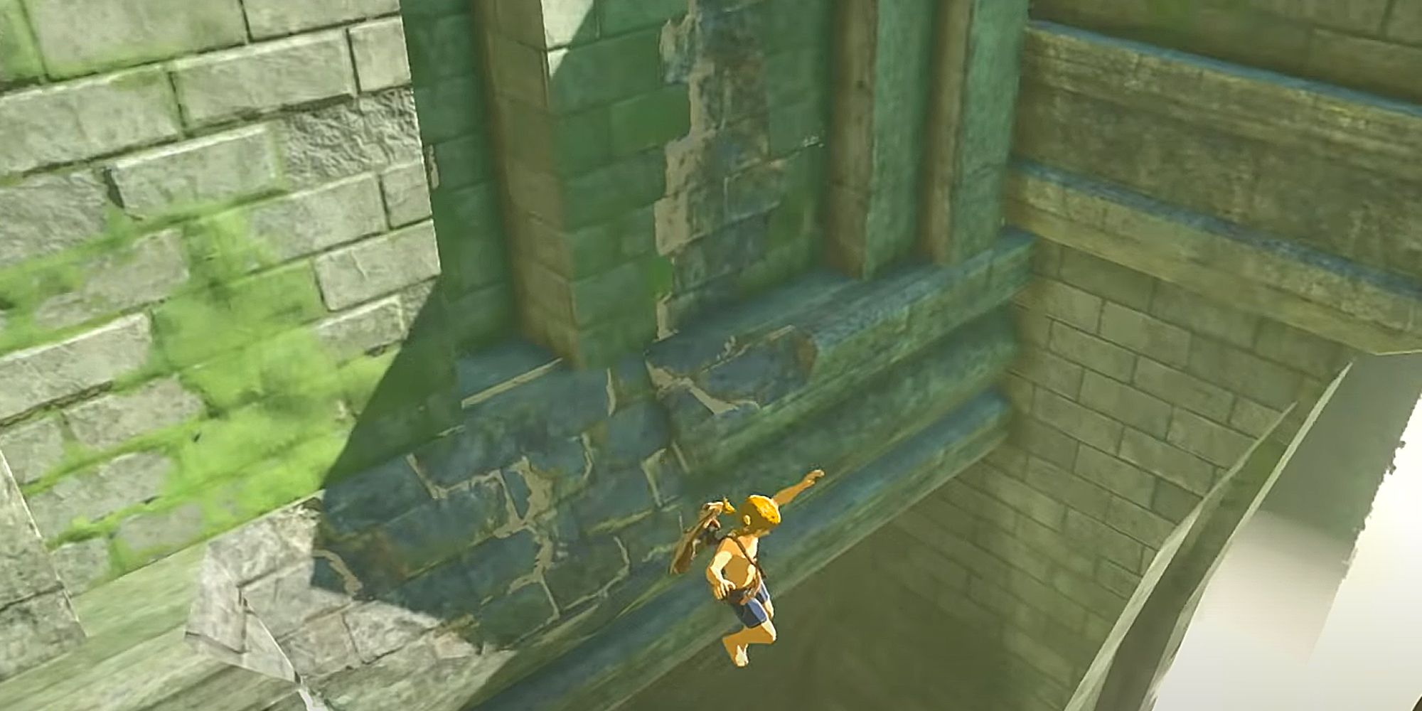Great Plateau Wall Zelda Breath of the Wild