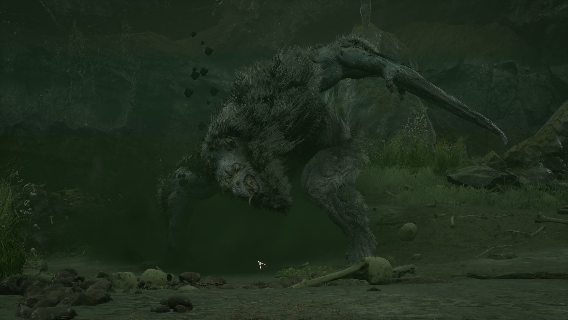 grisha stuck in ground after leap attack