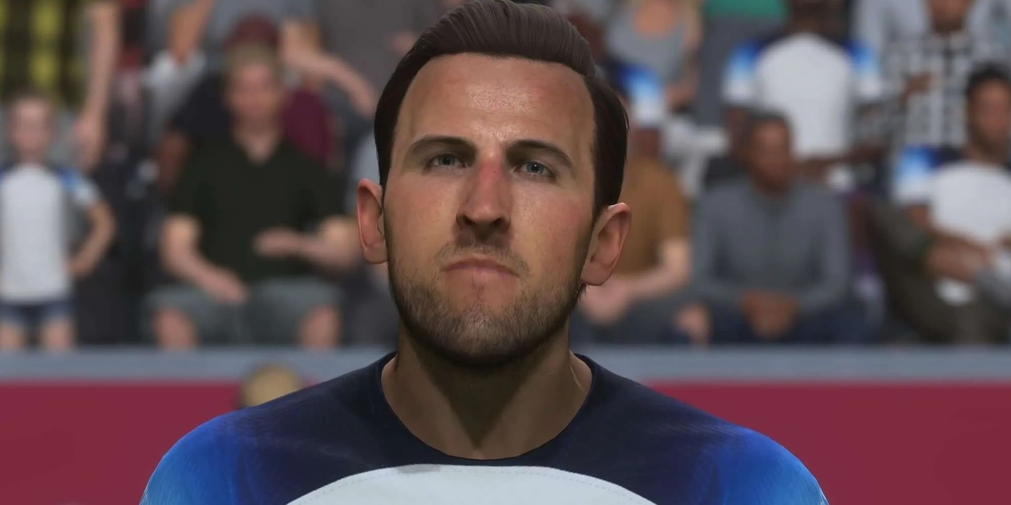 Harry Kane playing for England in FIFA 23