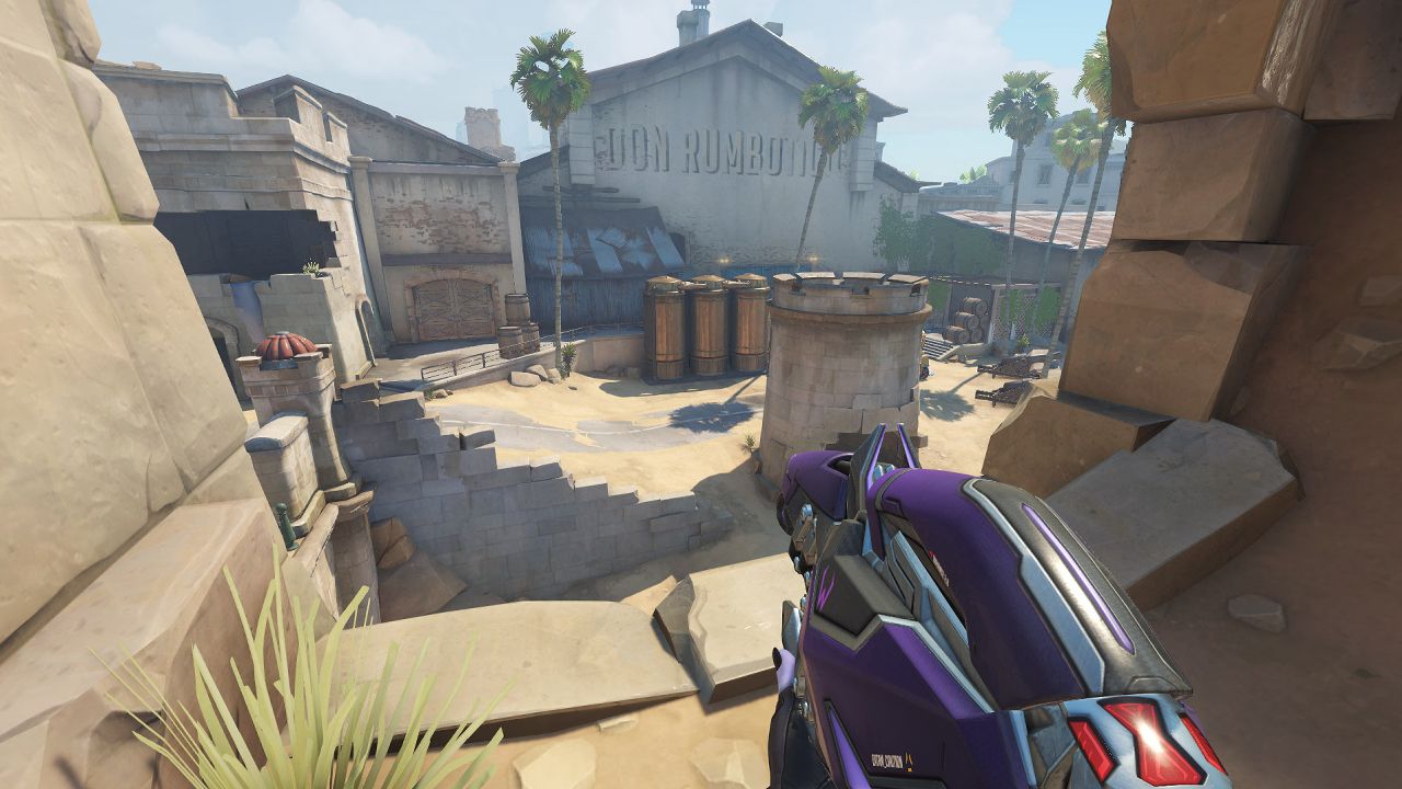 Widowmaker On Point C High Ground On Havana In Overwatch 2