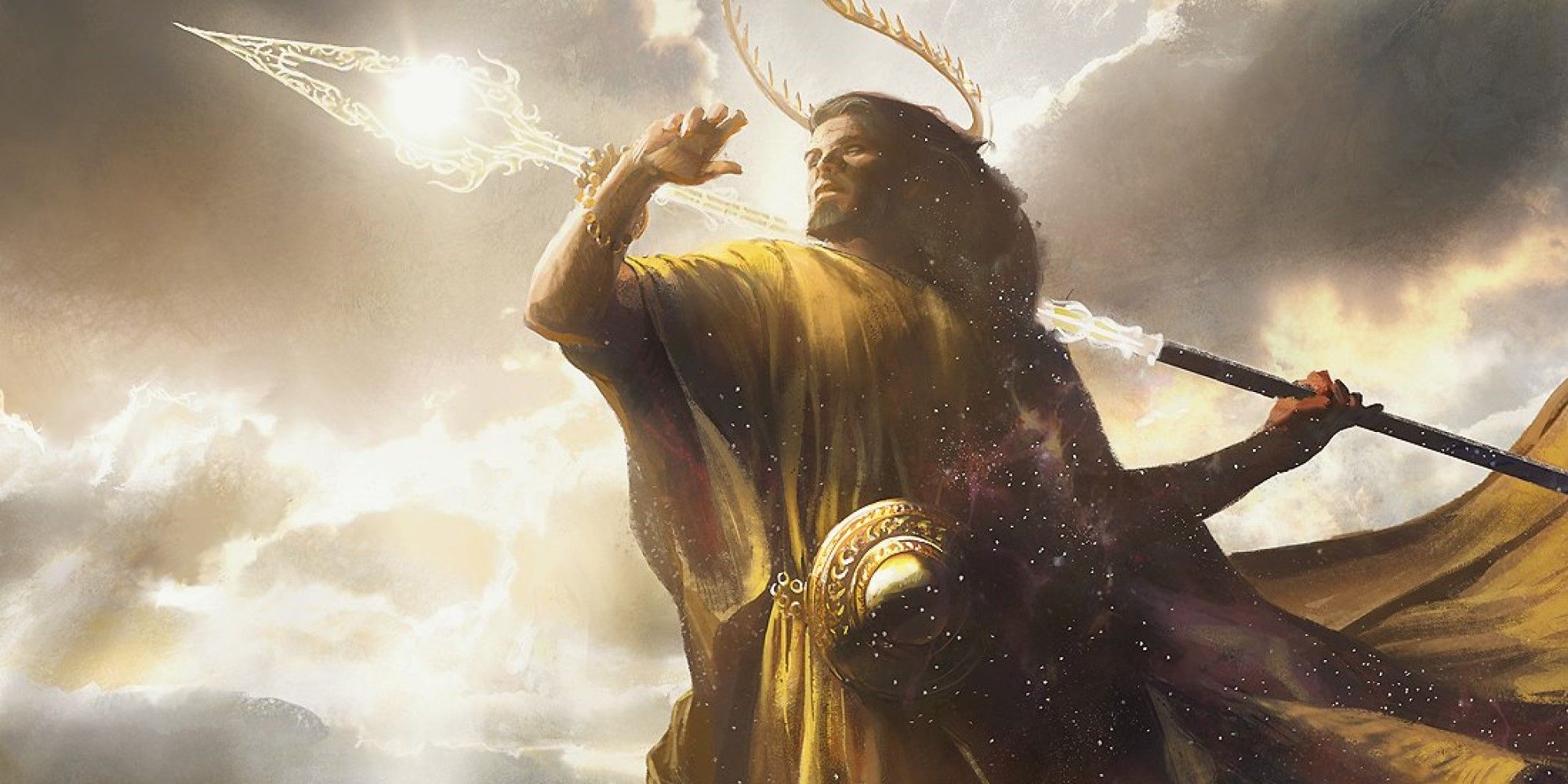 Artwork of Heliod from Magic: The Gathering.