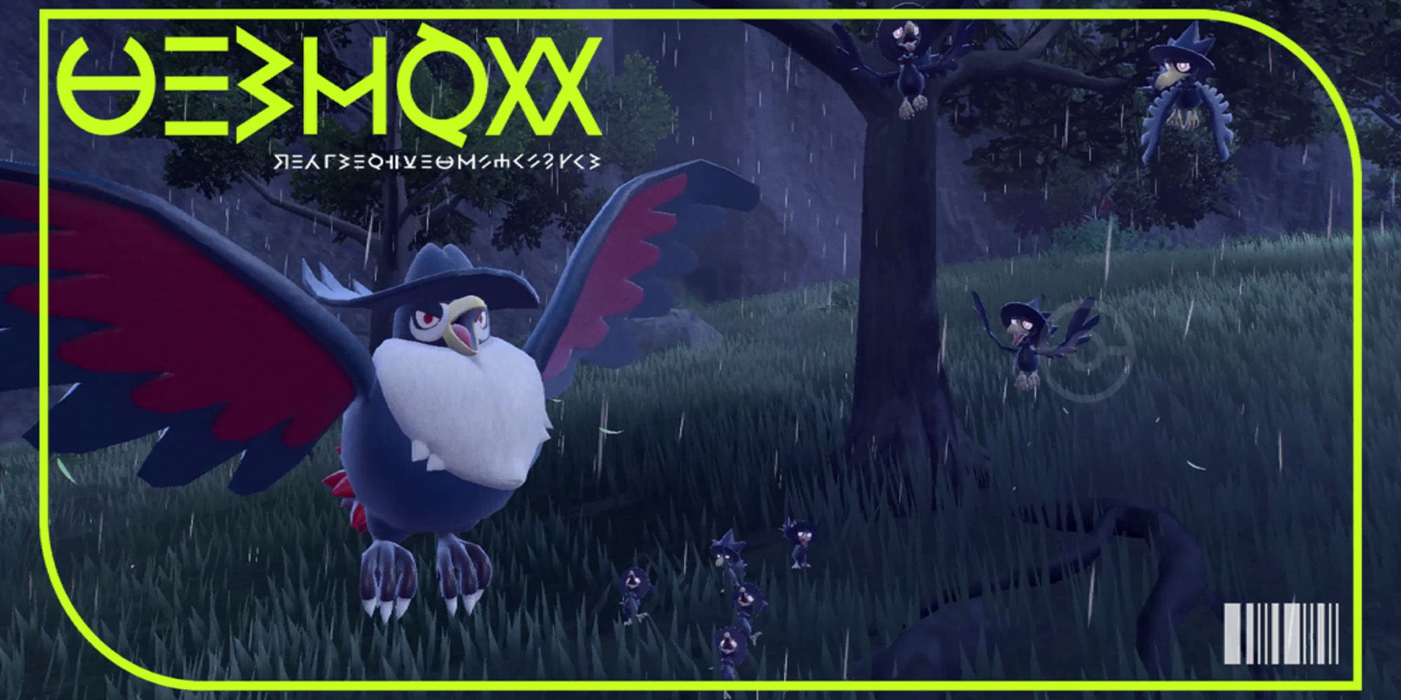 Honchcrow in Scarlet Violet Pokedex