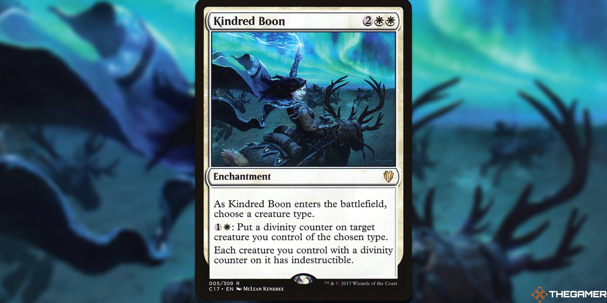 Kindred Boon Card Artwork Magic The Gathering
