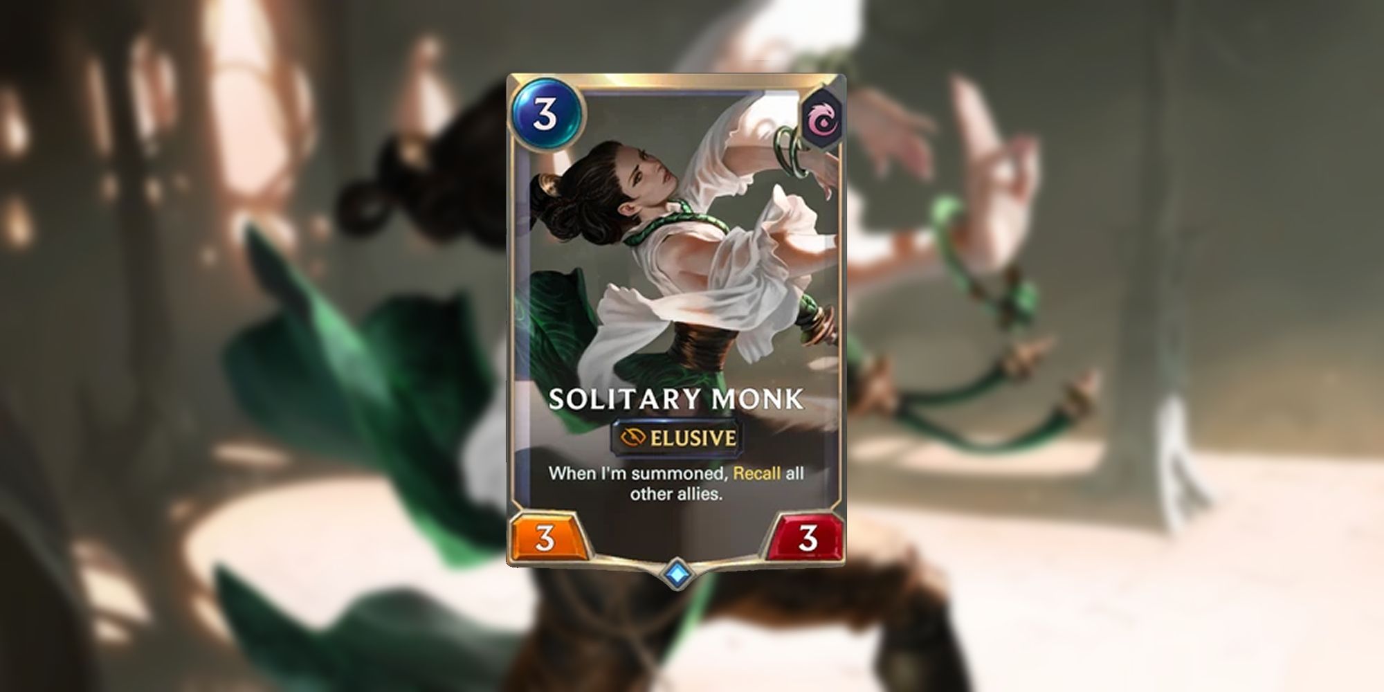 Legends Of Runeterra Solitary Monk