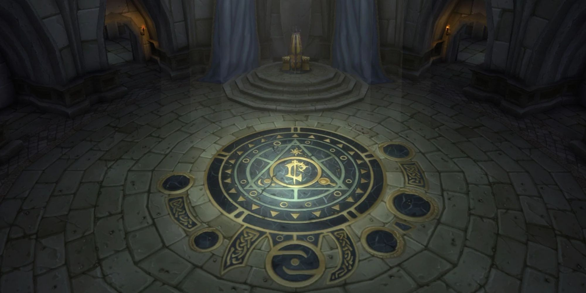 Lordaeron Throne Room wide angle view