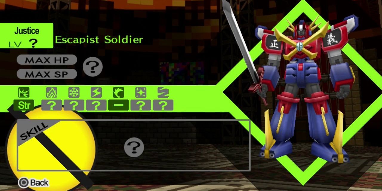 Escapist Soldier in Persona 4