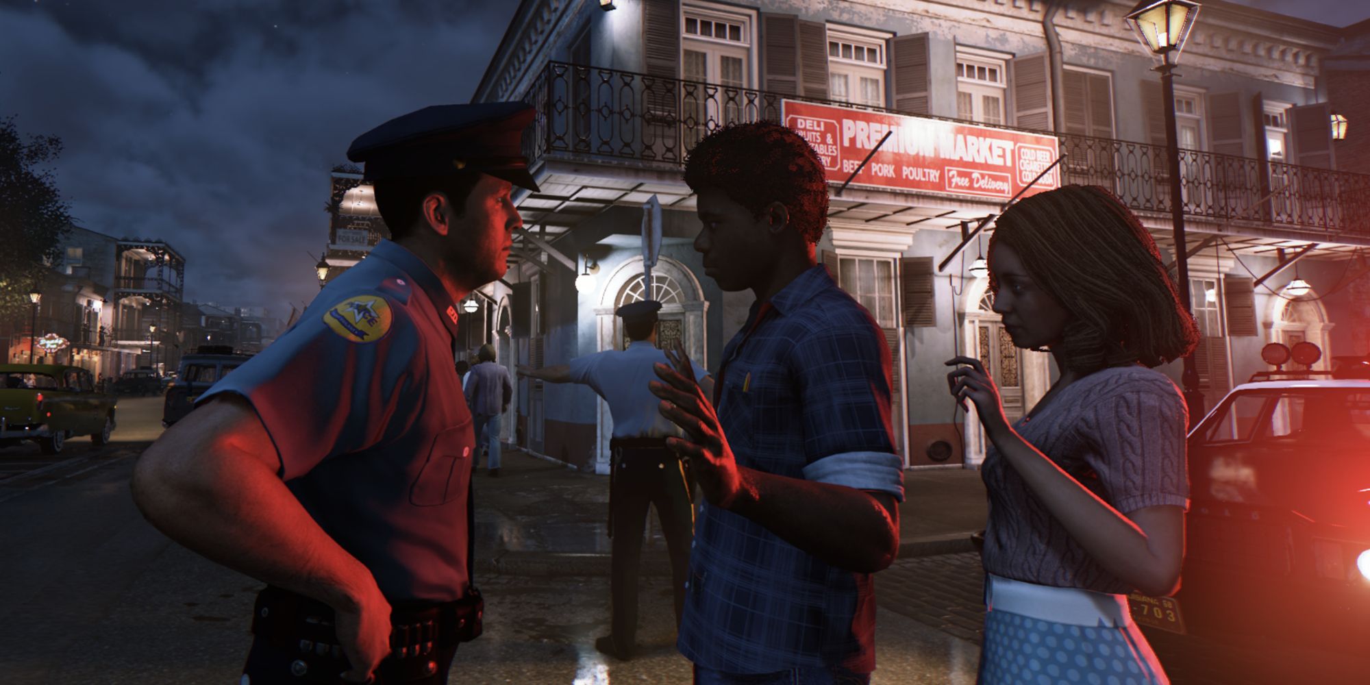 Lincoln Clay being bothered by the police in Mafia 3