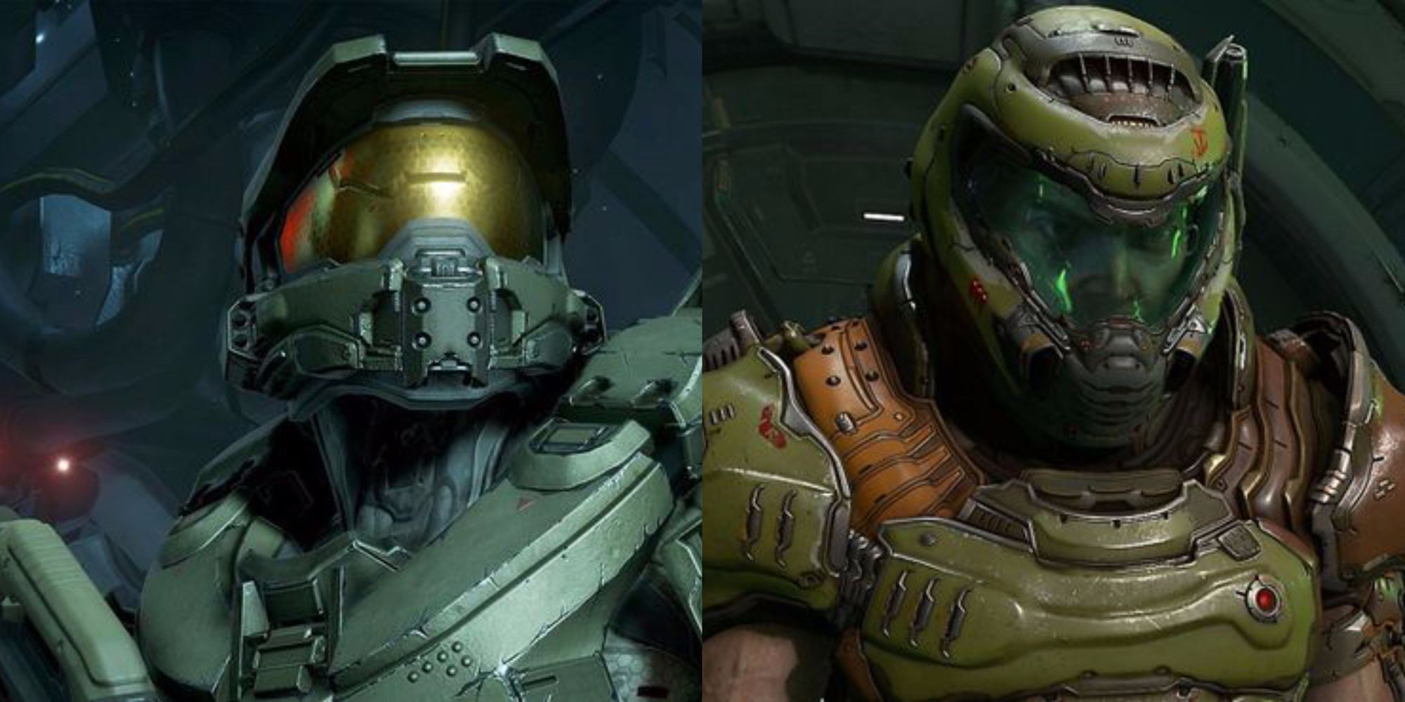 master chief and doom slayer