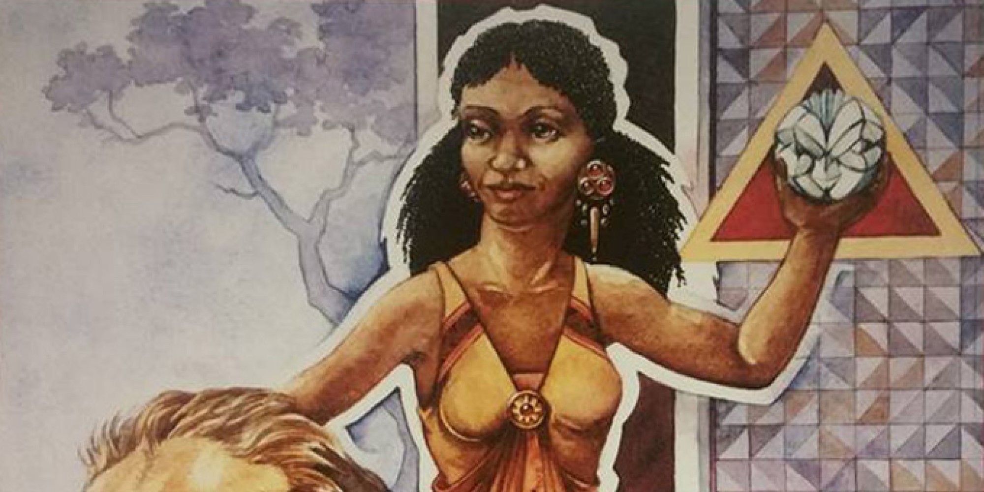 Artwork from Lion's Eye Diamond in Magic: The Gathering.