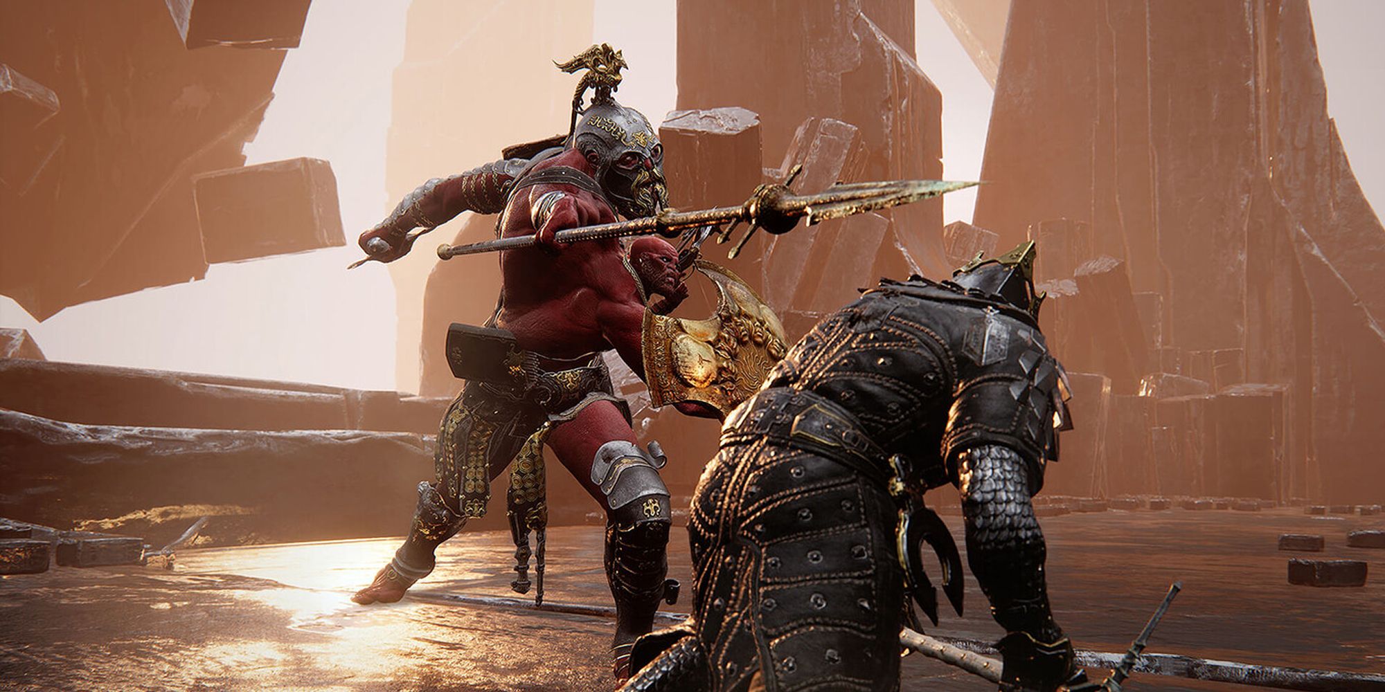Mortal Shell Fighting The Twins Bosses