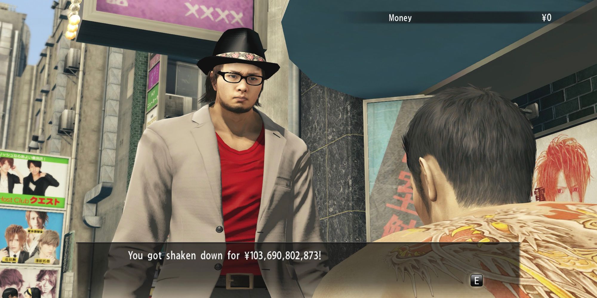 mr shakedown in yakuza 0