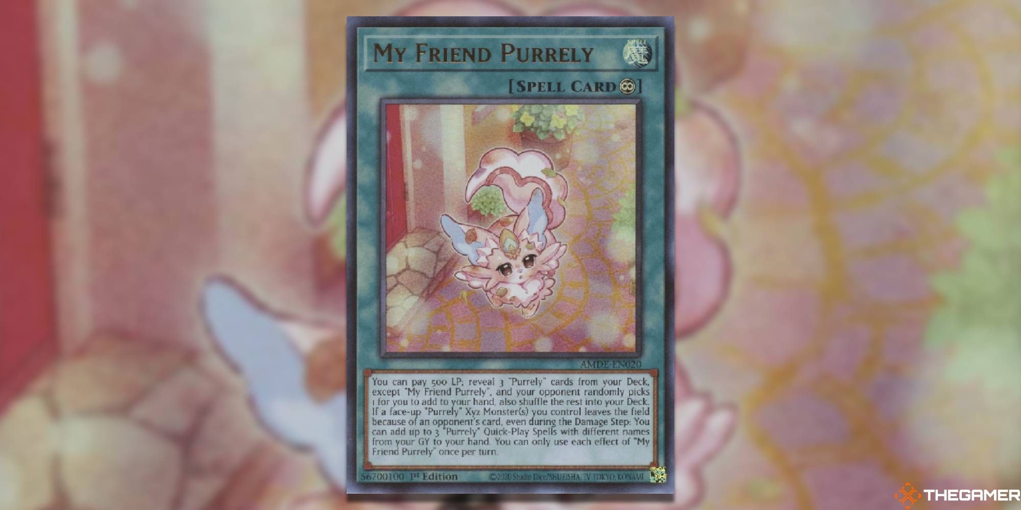 Yu-Gi-Oh! My Friend Purrely Card