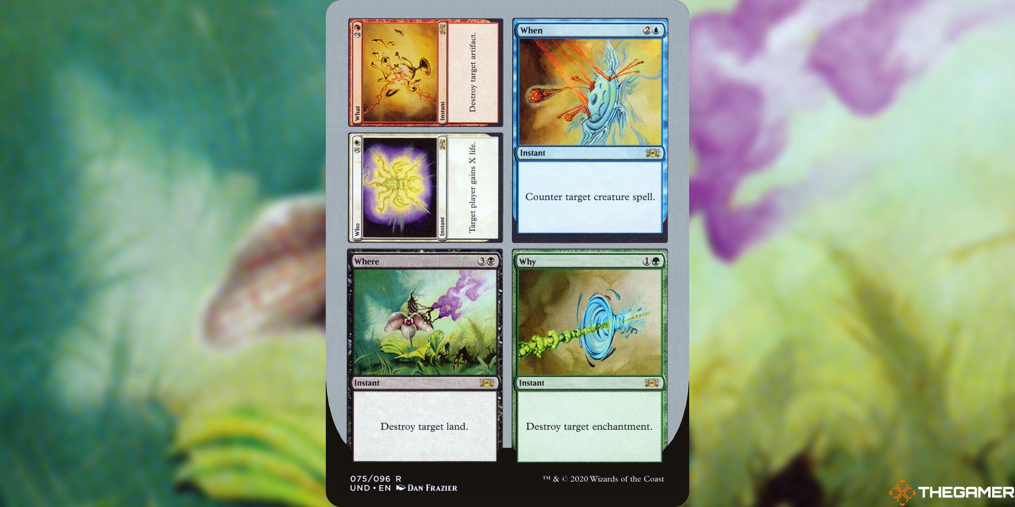 Who//What//When//Where//Why Magic: The Gathering card