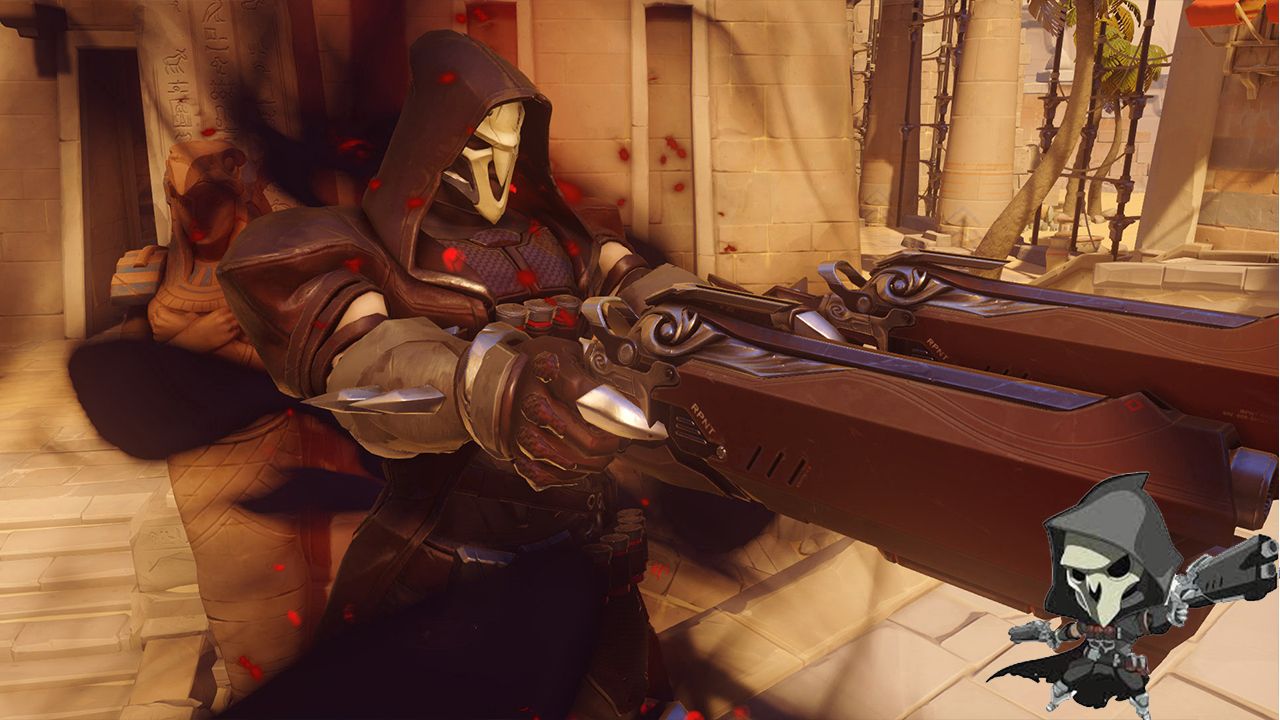 Overwatch 2 Reaper With Cute Spray