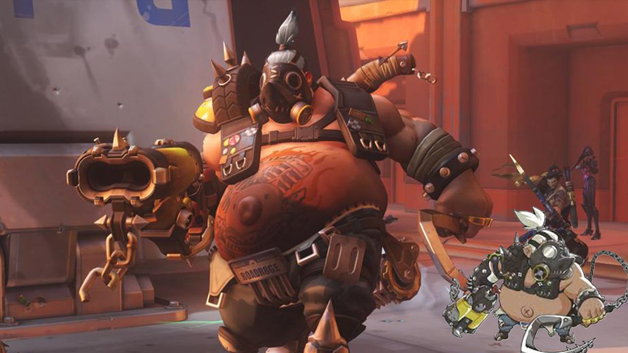 Overwatch 2 Roadhog With Cute Spray