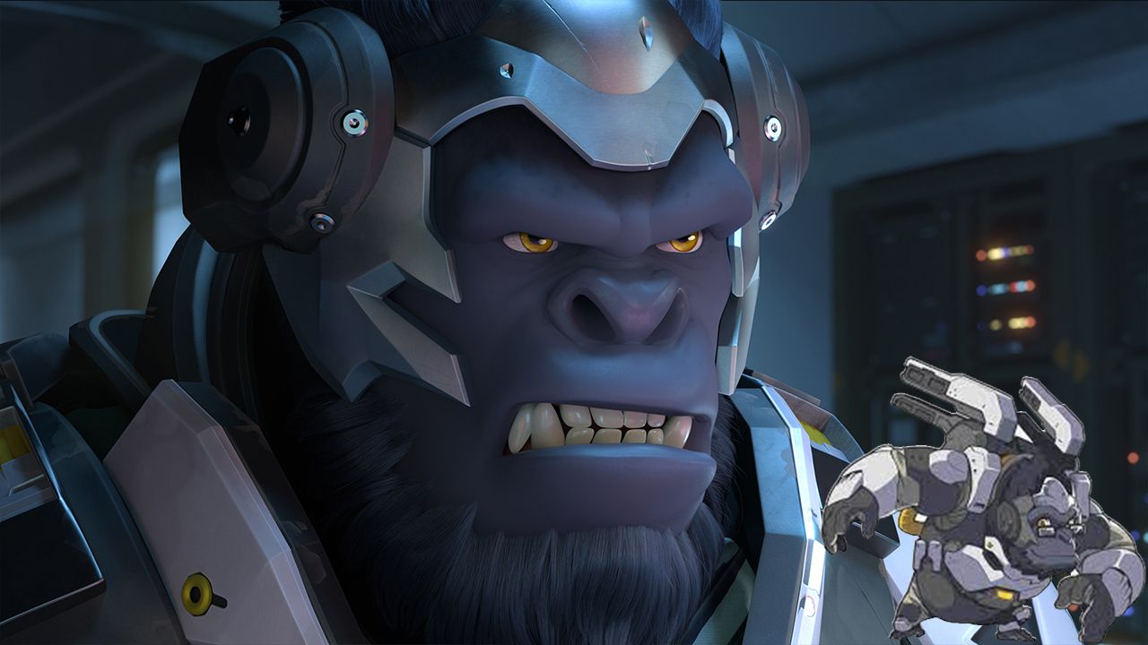 Overwatch 2 Winston With Cute Spray