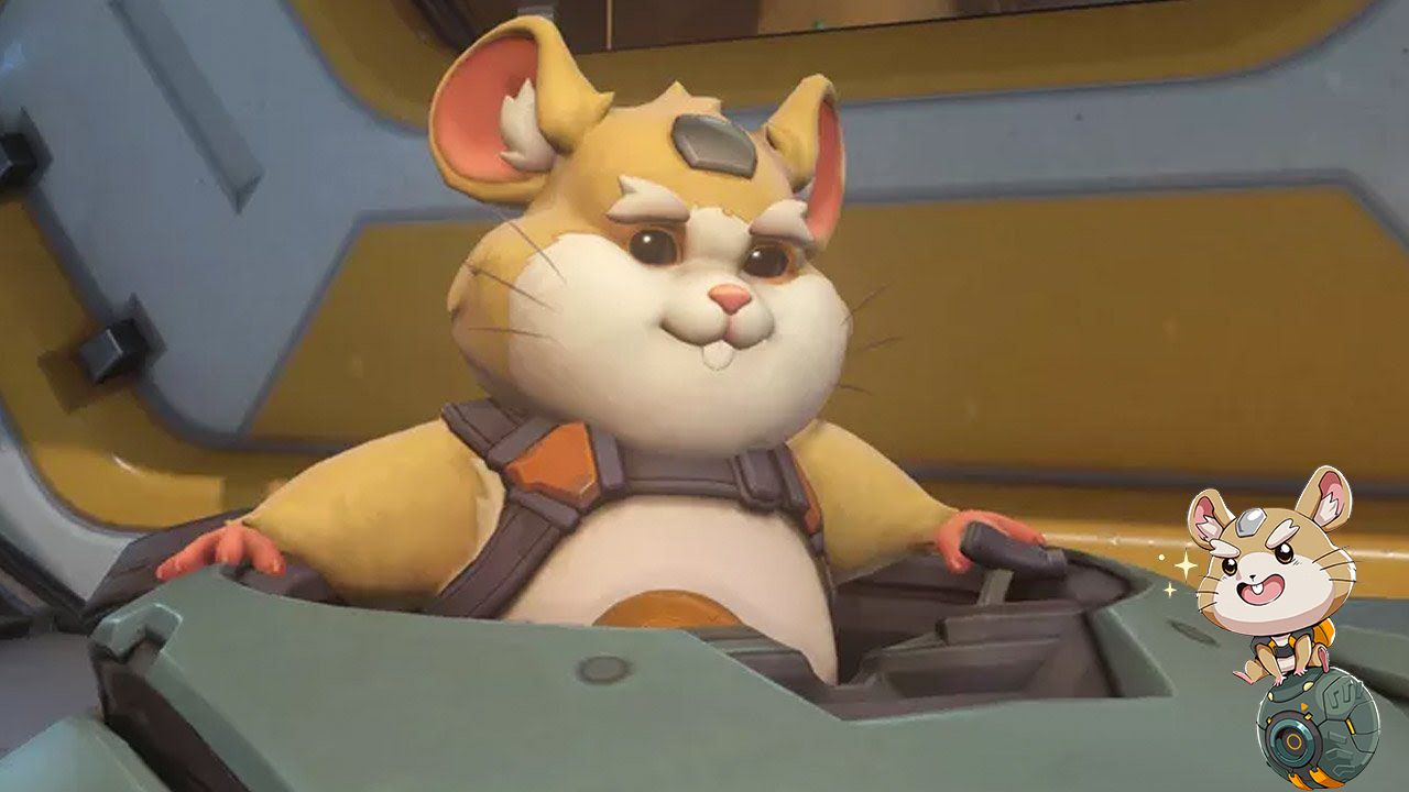 Overwatch 2 Wrecking Ball With Cute Spray
