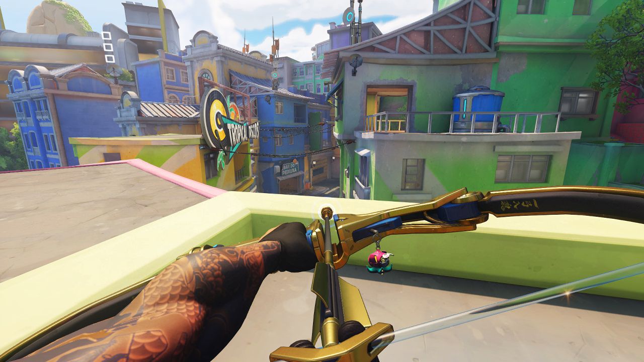 Hanzo On Paraiso From Overwatch 2