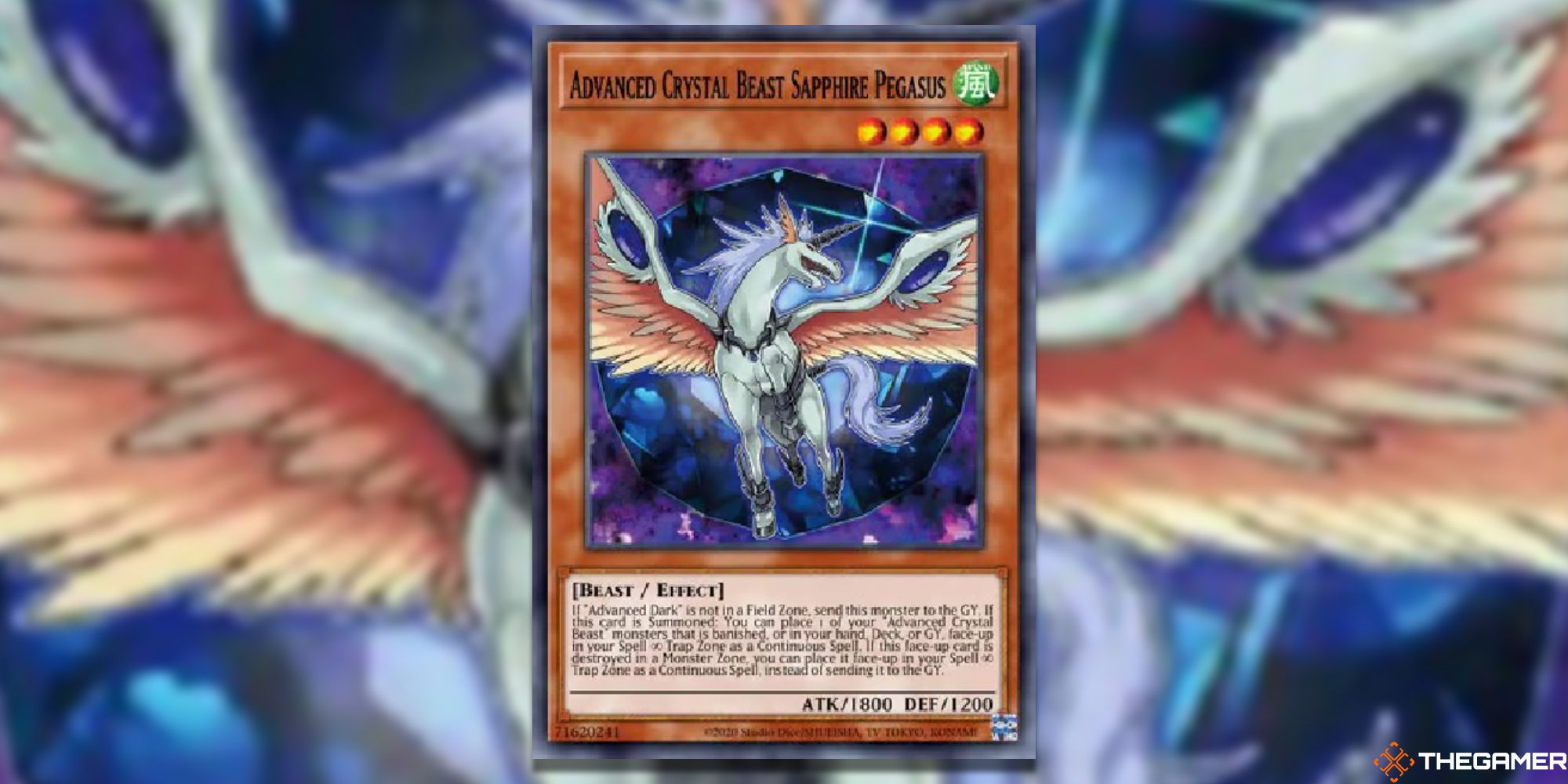 advance crystal beast supreme pegasus yugioh crystal revenge
