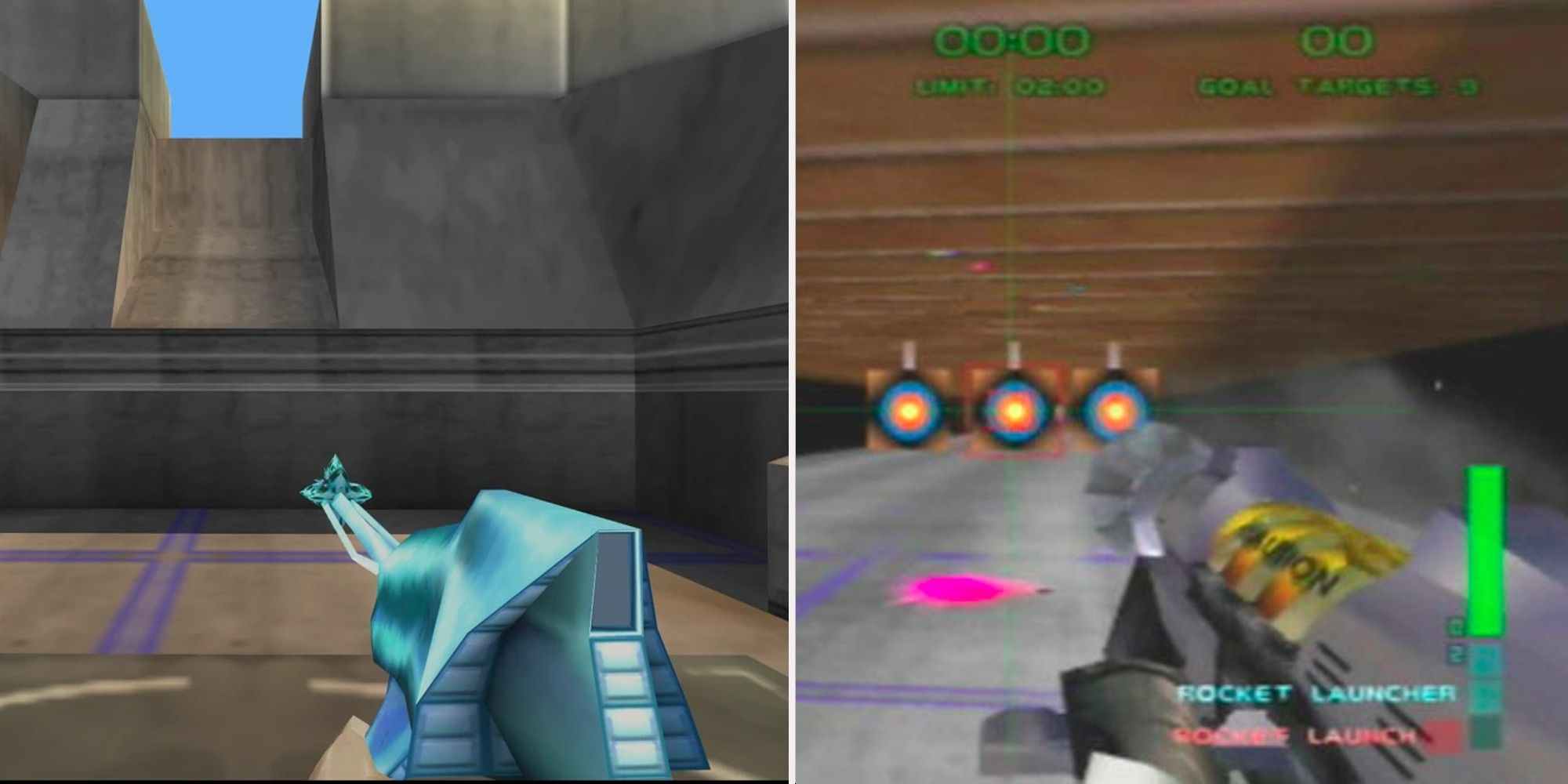 Perfect Dark - Farsight XR-20 and Rocket Launcher
