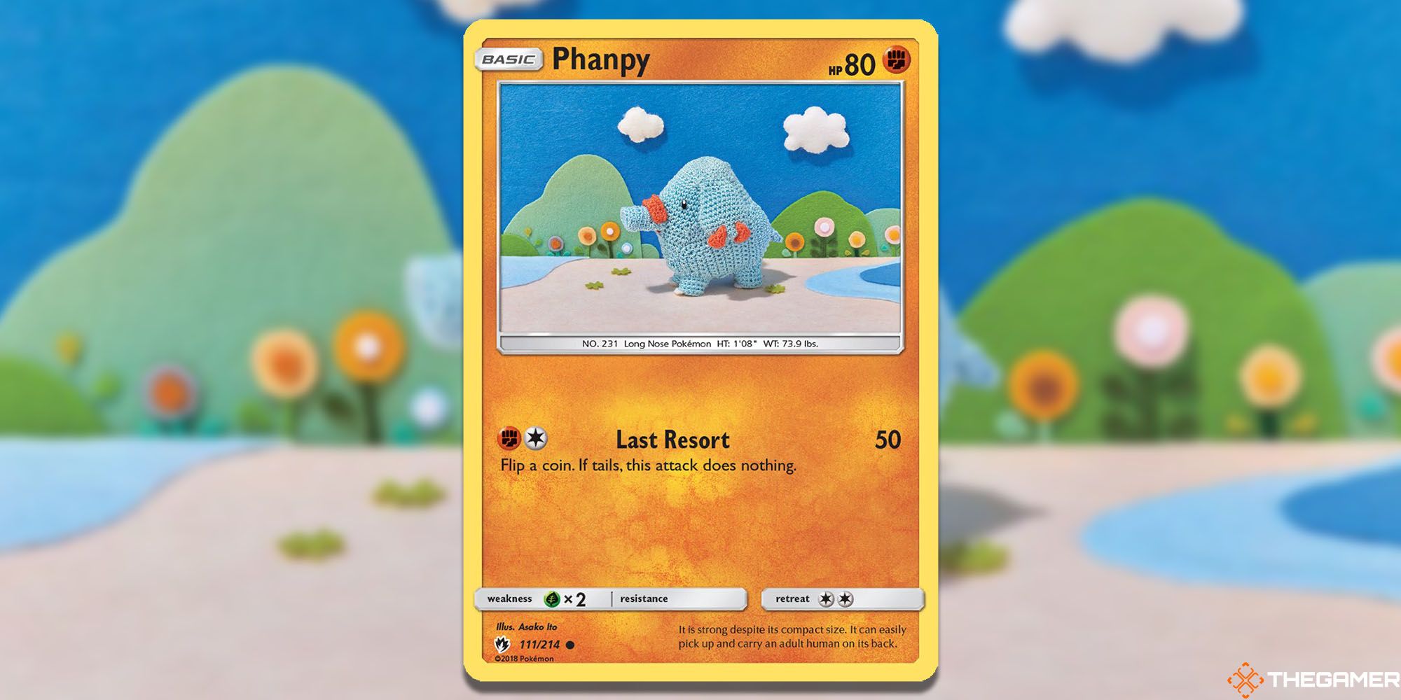 Phanpy (Lost Thunder #111)