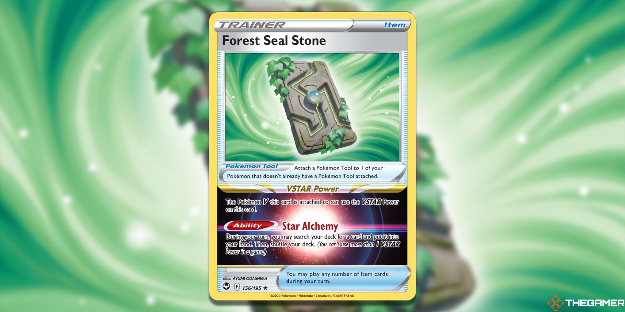 Pokemon TCG Forest Seal Stone Card