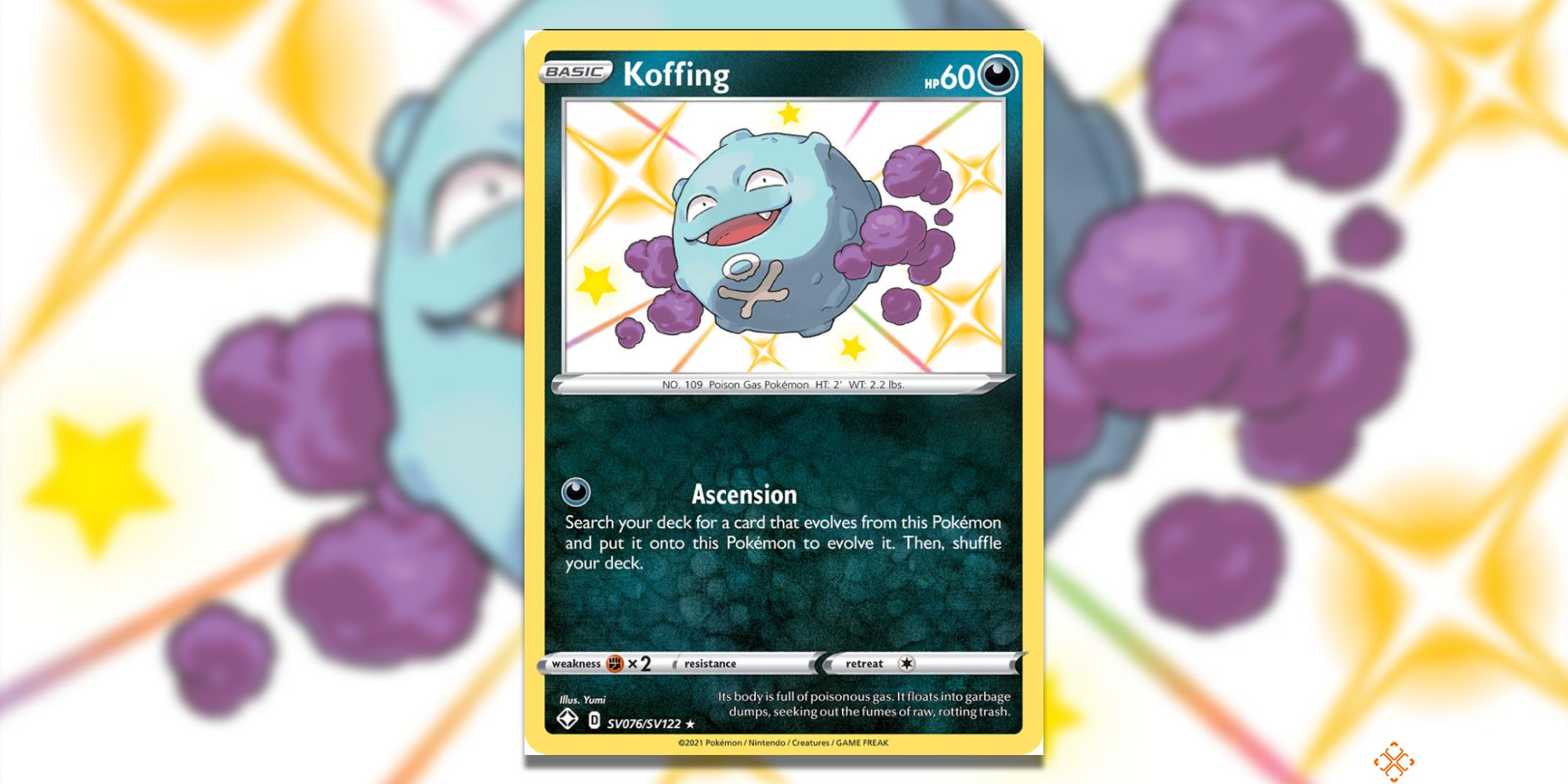 Pokemon TCG Koffing Card