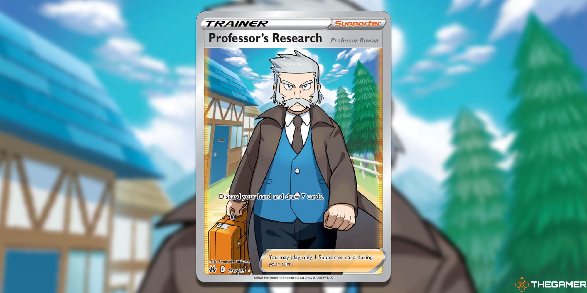 Pokemon TCG Professor Research Card