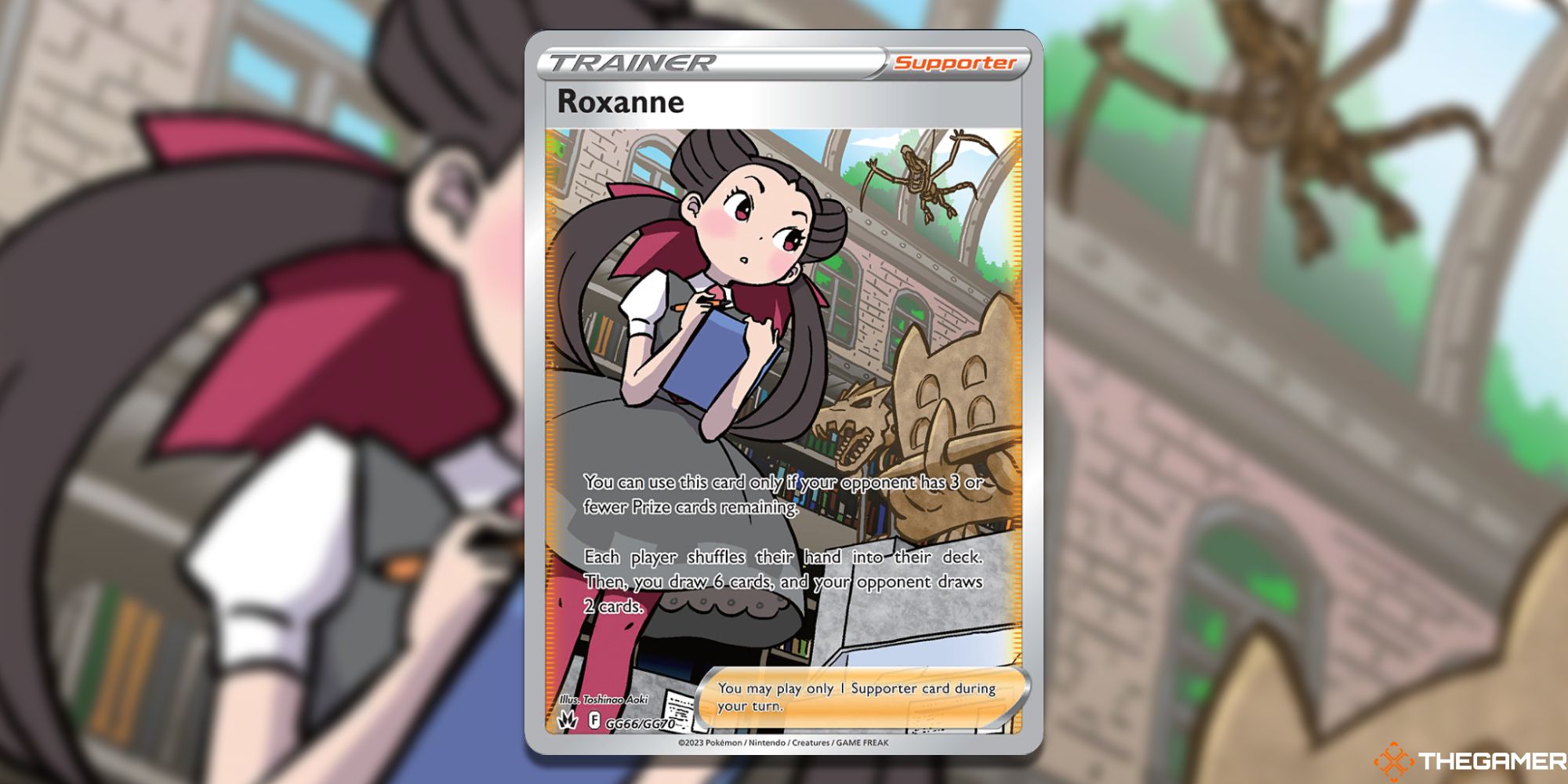 Pokemon TCG Roxanne Card-1