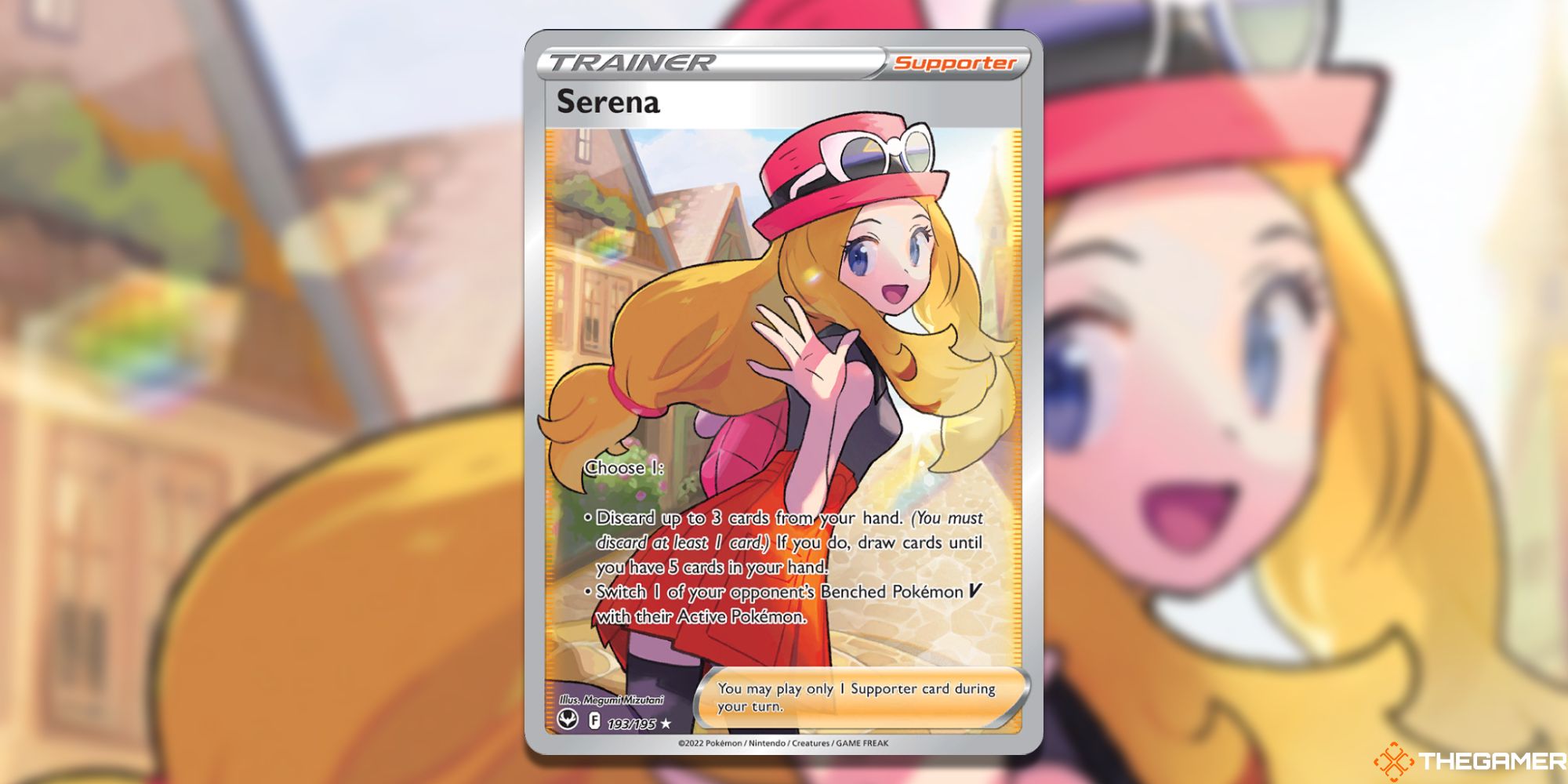 Pokemon TCG Serena Card