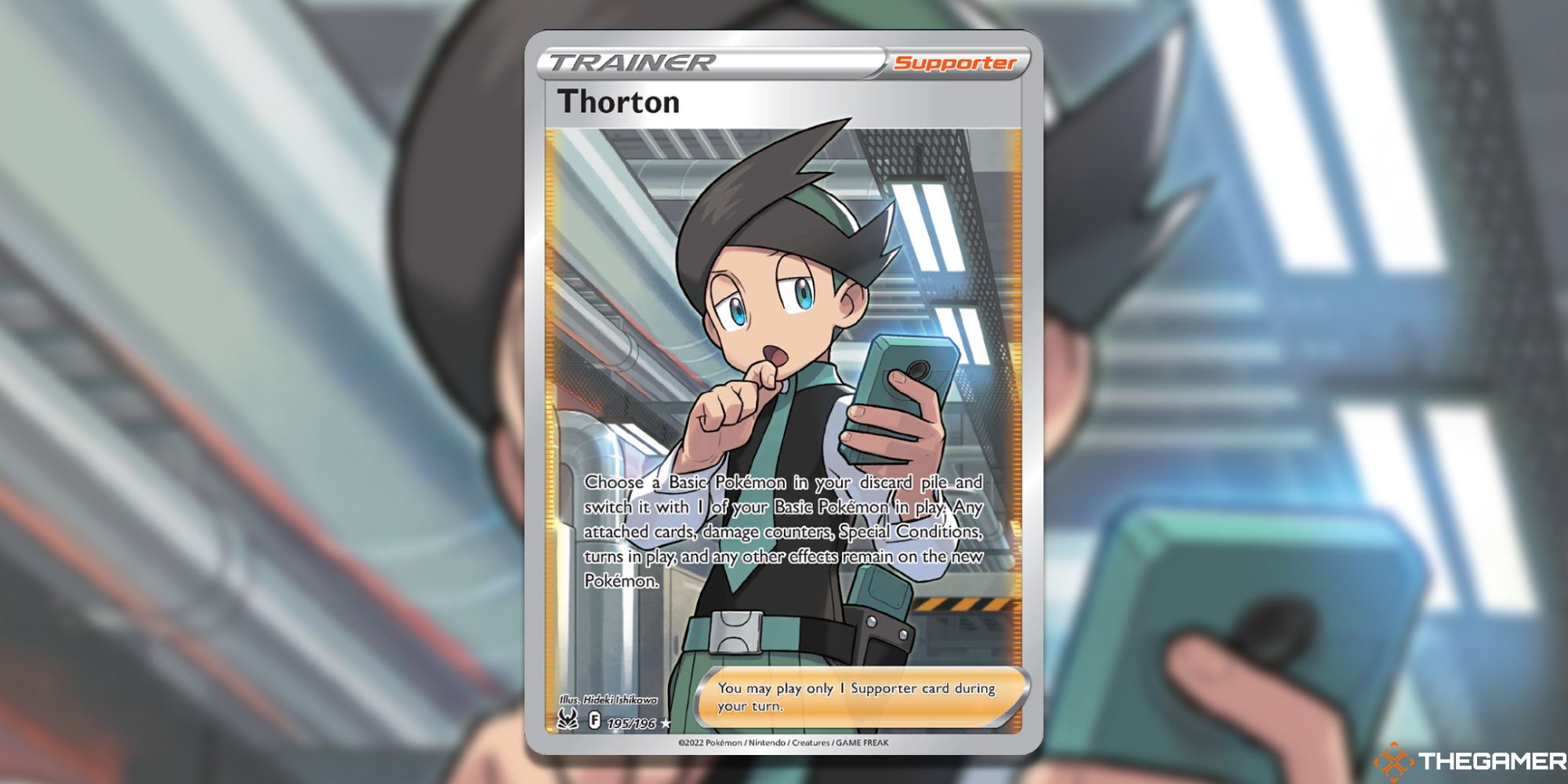 Pokemon TCG Thorton Card