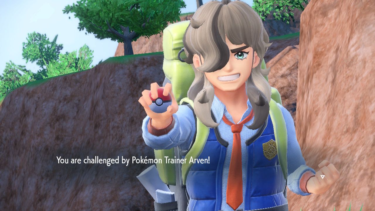 Pokemon_SV_Path_Of_Legends_VS_Arven