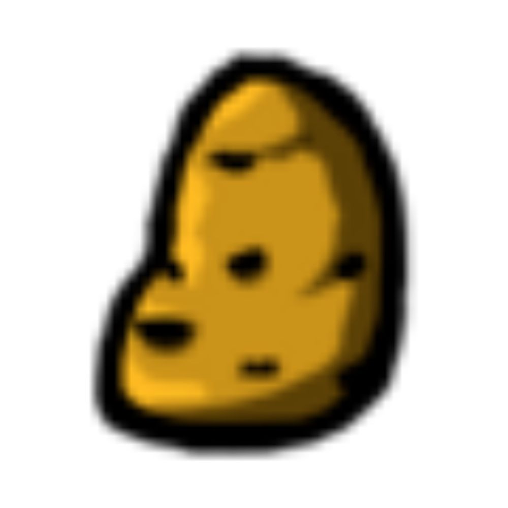 Potato Item Icon from Brotato