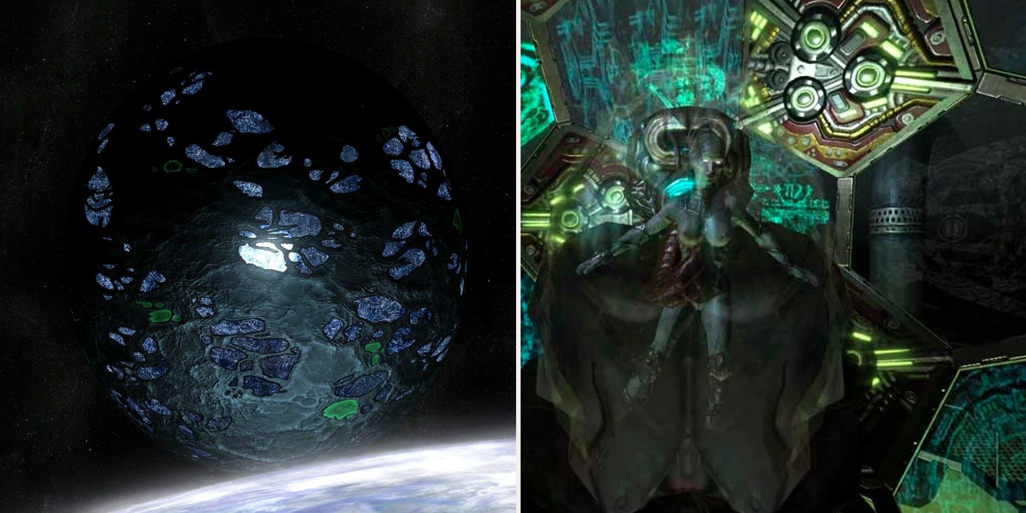 Prey (2006) - The Sphere and and human alien hybrid