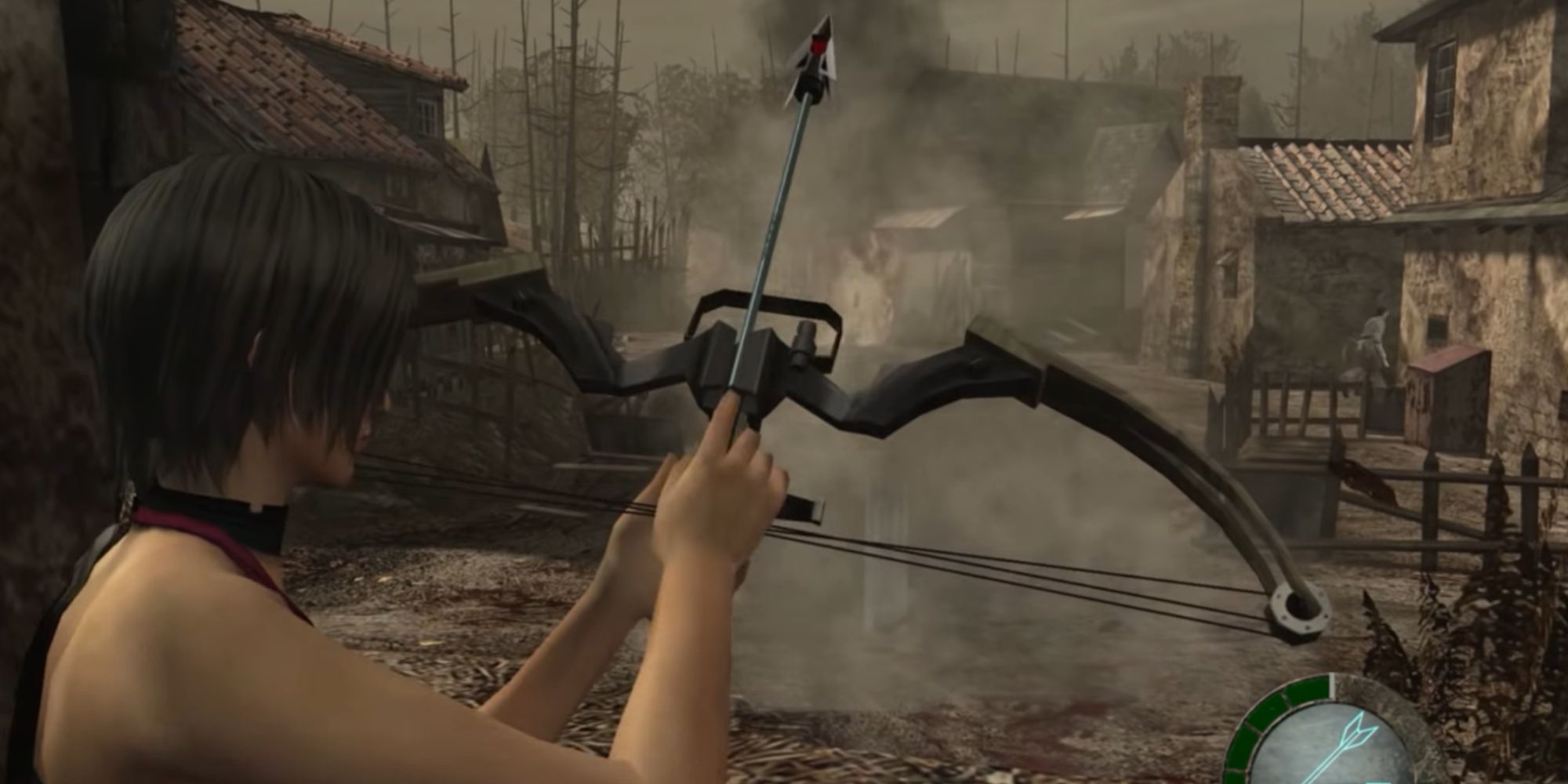 Resident Evil 4 Ada Wong Loads Bowgun