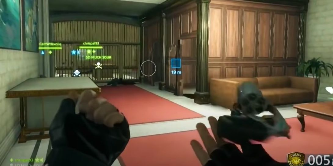 Revolver reload in Battlefield Hardline