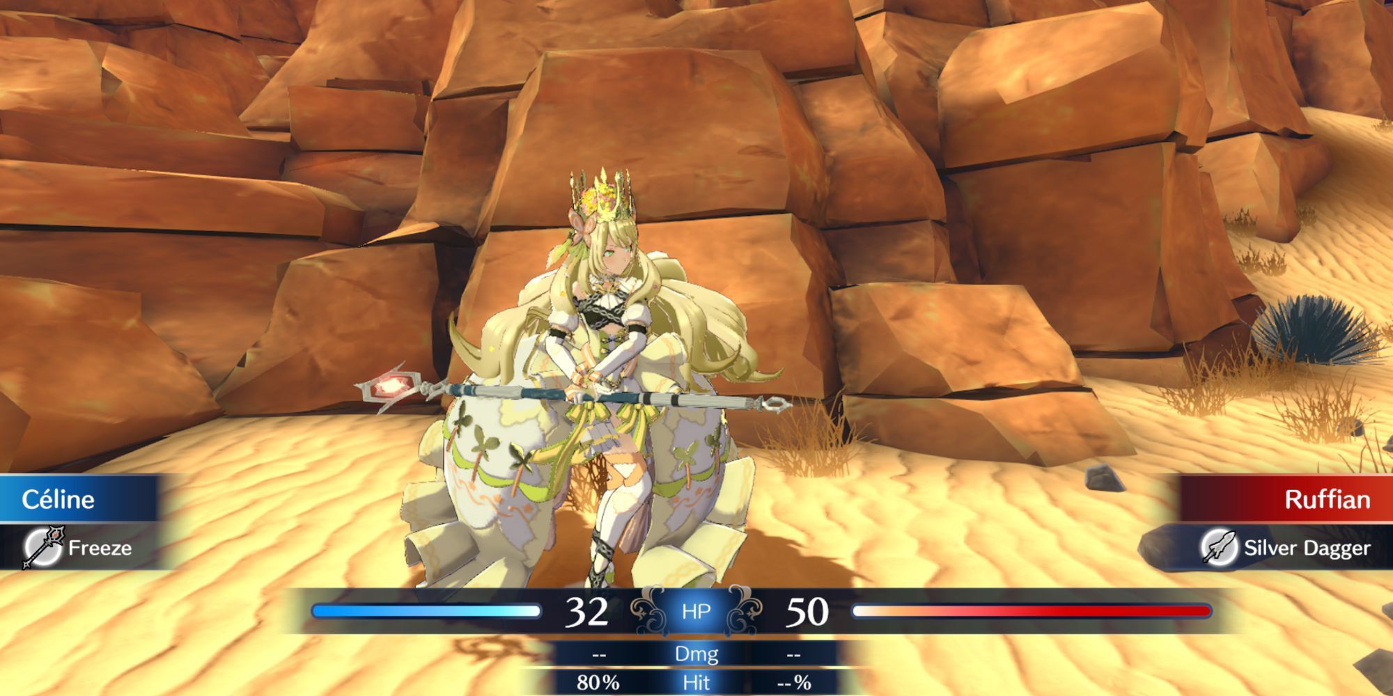 Fire Emblem Engage - Celine using Freeze