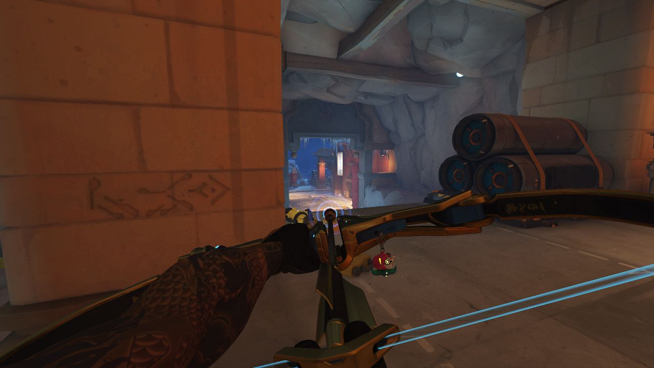 Hanzo On Shambali Monastery From Overwatch 2