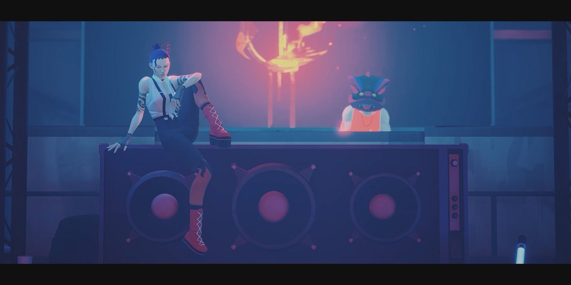 Sifu screenshot of the club's DJs