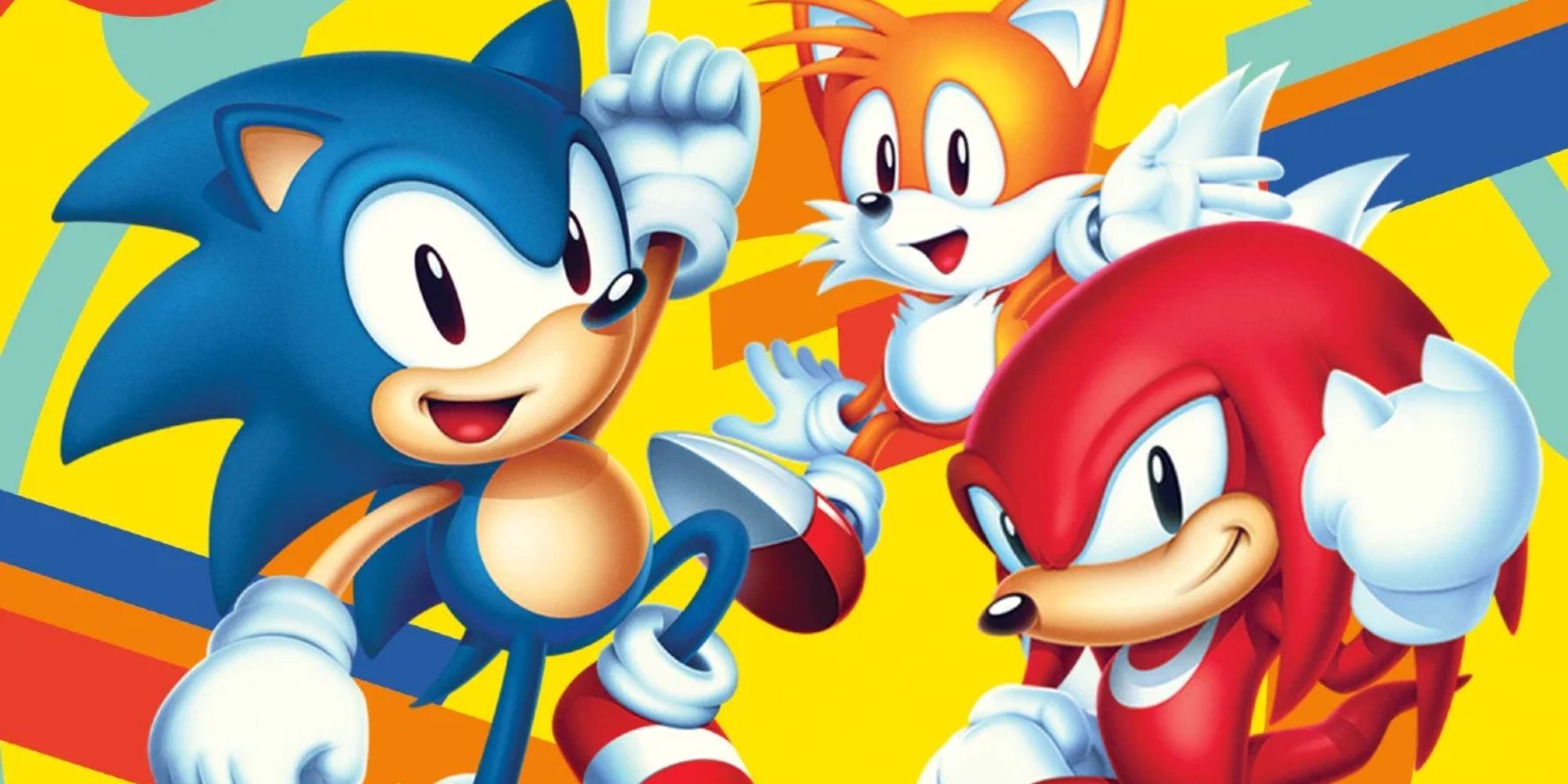Sonic Mania Sonic Tails And Knuckles Promo Image